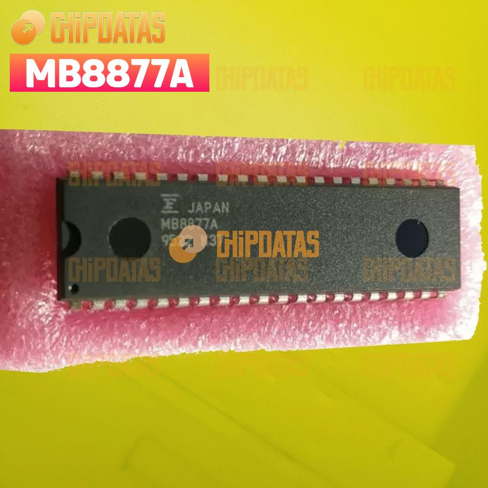 1PCS FUJITSU MB8877A DIP40 FLOPPY DISK FORMATTER / CONTROLLER (FDC)