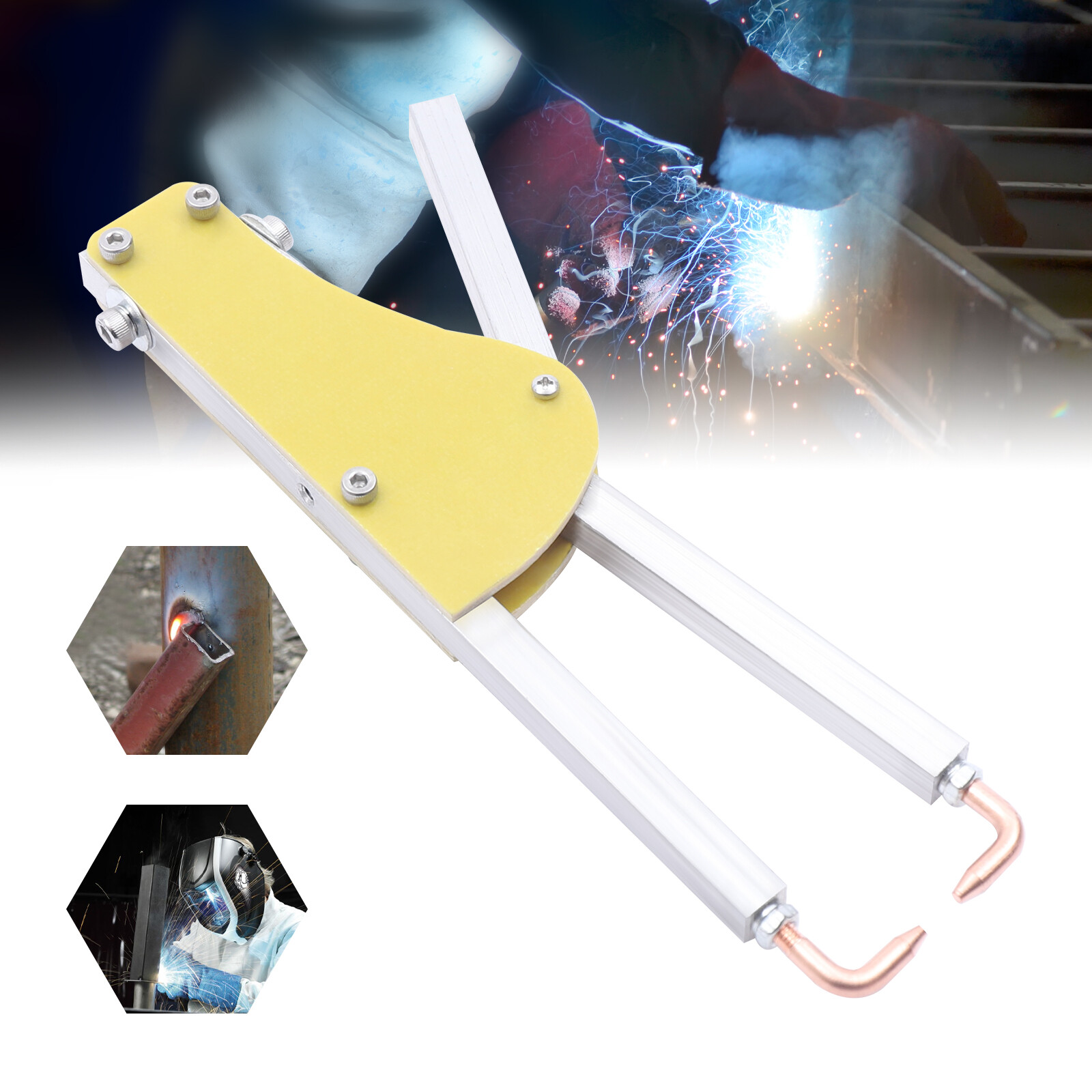 1 Pair Spot Welding Machine Welding Pliers 12.3cm Spot Welder Machine Pliers