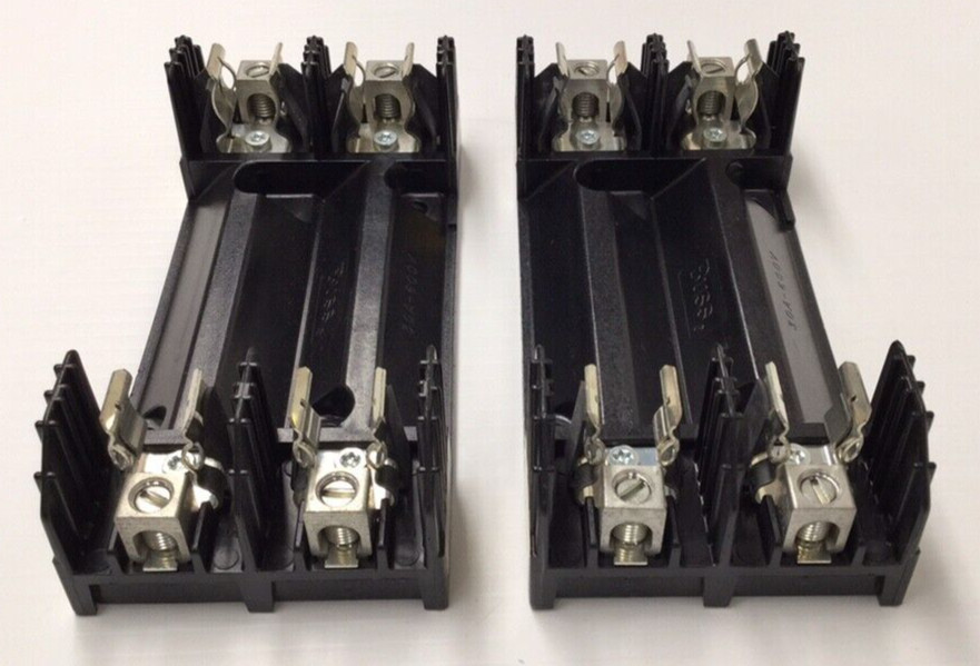 Buss R60030-2CR Fuse Holder Double Fuse 600V 30A 60C/75C Wire (Pack Of 2)
