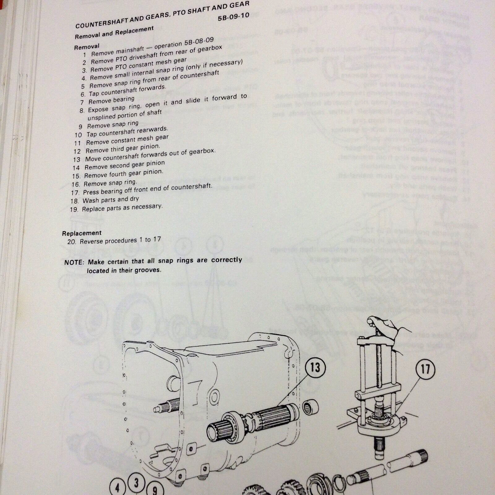 Massey Ferguson 231 261 Tractor Service Repair Shop Manual Technical Workshop