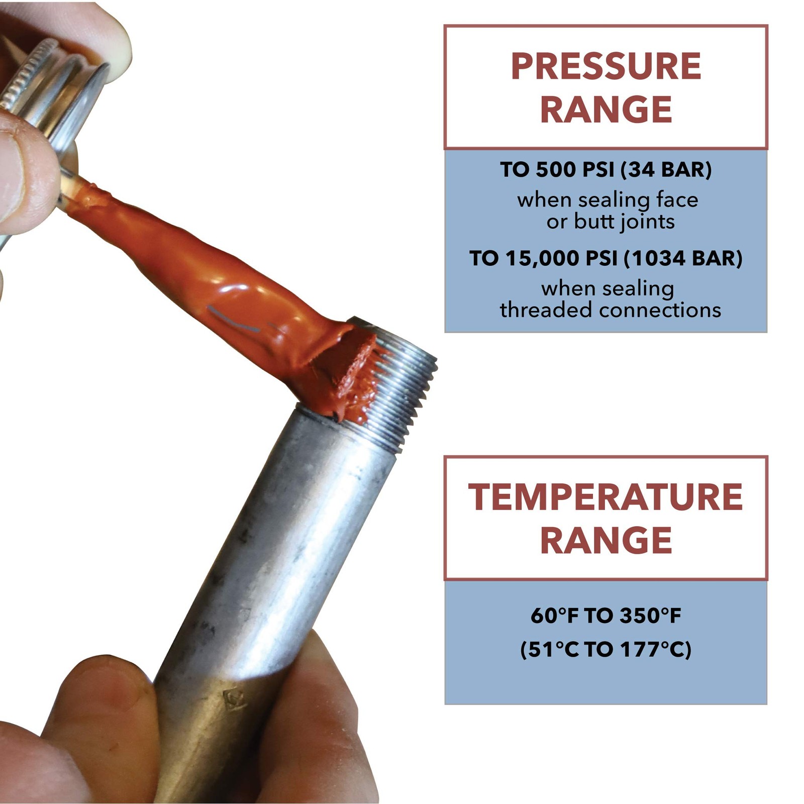 Gasoila Hard-Setting Permanent Thread Sealant, Fast-Drying Red Varnish Sealan…