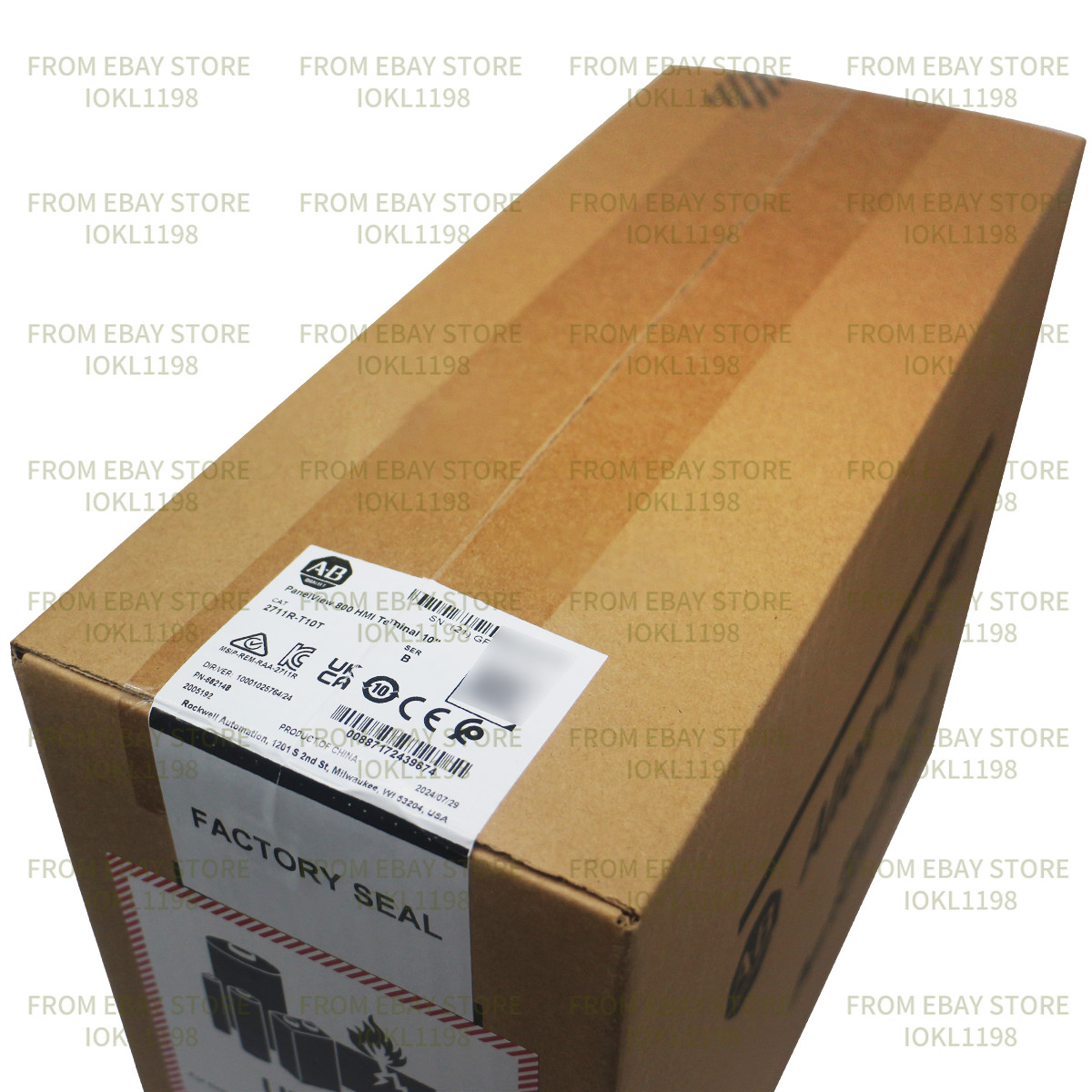 New Allen-Bradley 2711R-T10T PANELVIEW 800 10.4-INCH HMI TERMINAL