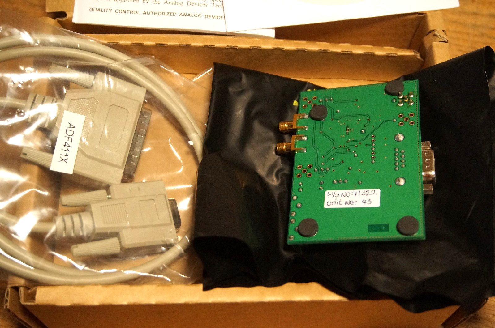 ANALOG DEVICES EVAL-ADF4360-0EBZ1 Evaluation Kit Clock & Timer Development Tools