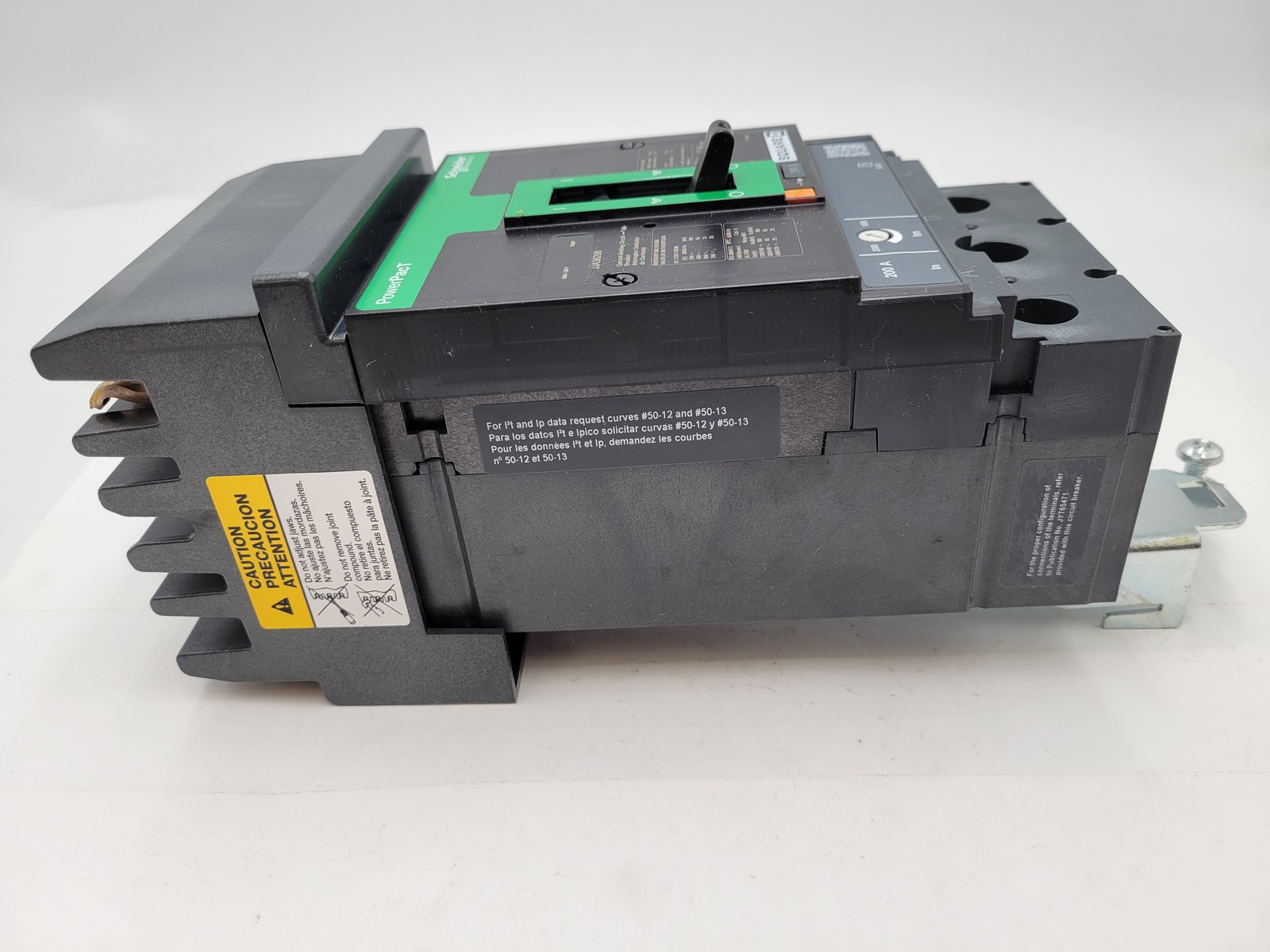 Square D JJA36200 I-Line Circuit Breaker 200A 3P 600V