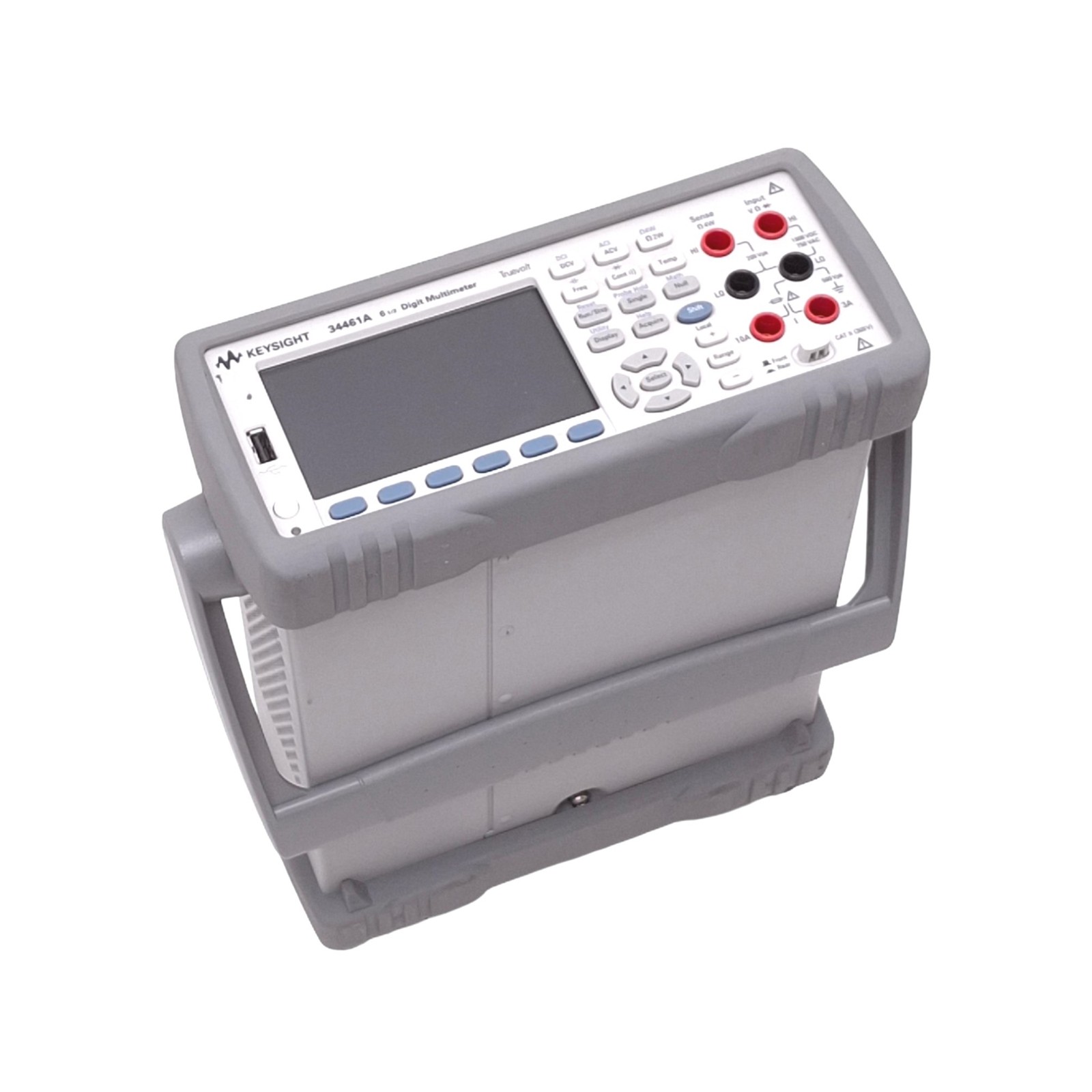Keysight 34461A Multimeter, 6-1/2 Digit, 100mV-1000V, 100µA-10A, USB/LAN