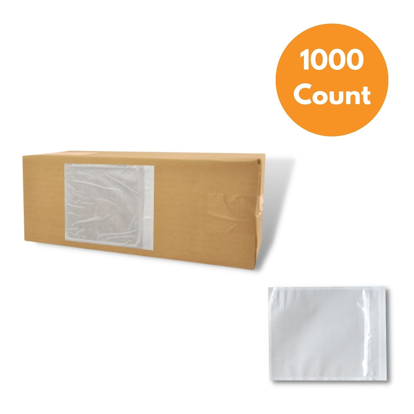 7″x10″ Plain Face Clear View Packing List Enclosed Envelopes Self Seal 1000 Pcs