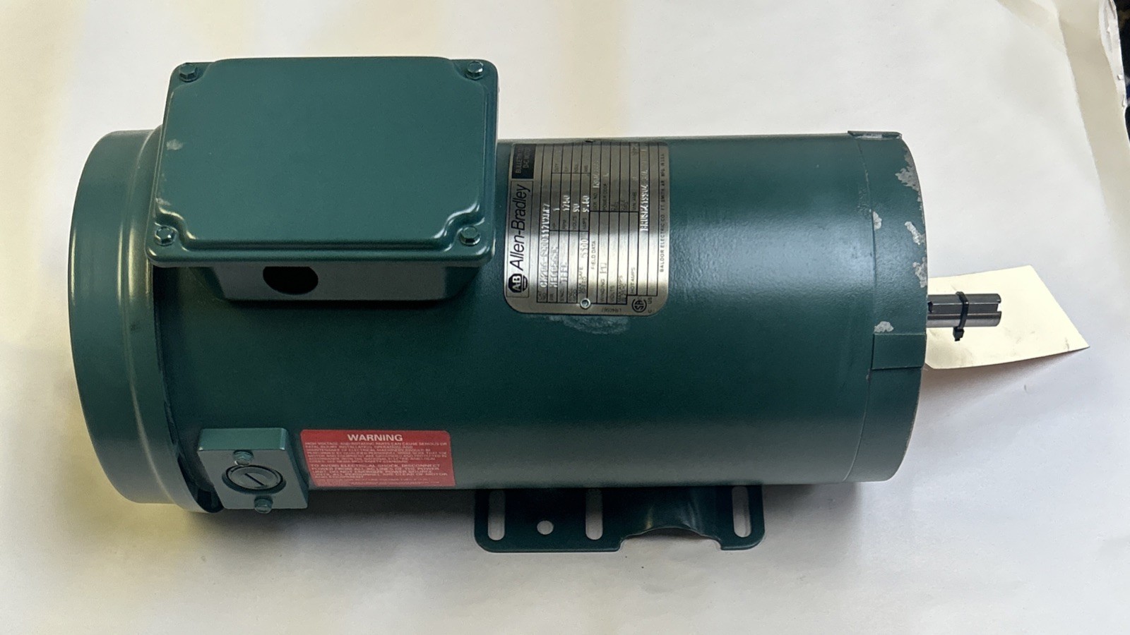 ALLEN BRADLEY,CM206-FC00117WXMCZ,DC MOTOR 1HP 1750RPM 90V MF0056HC FRAME