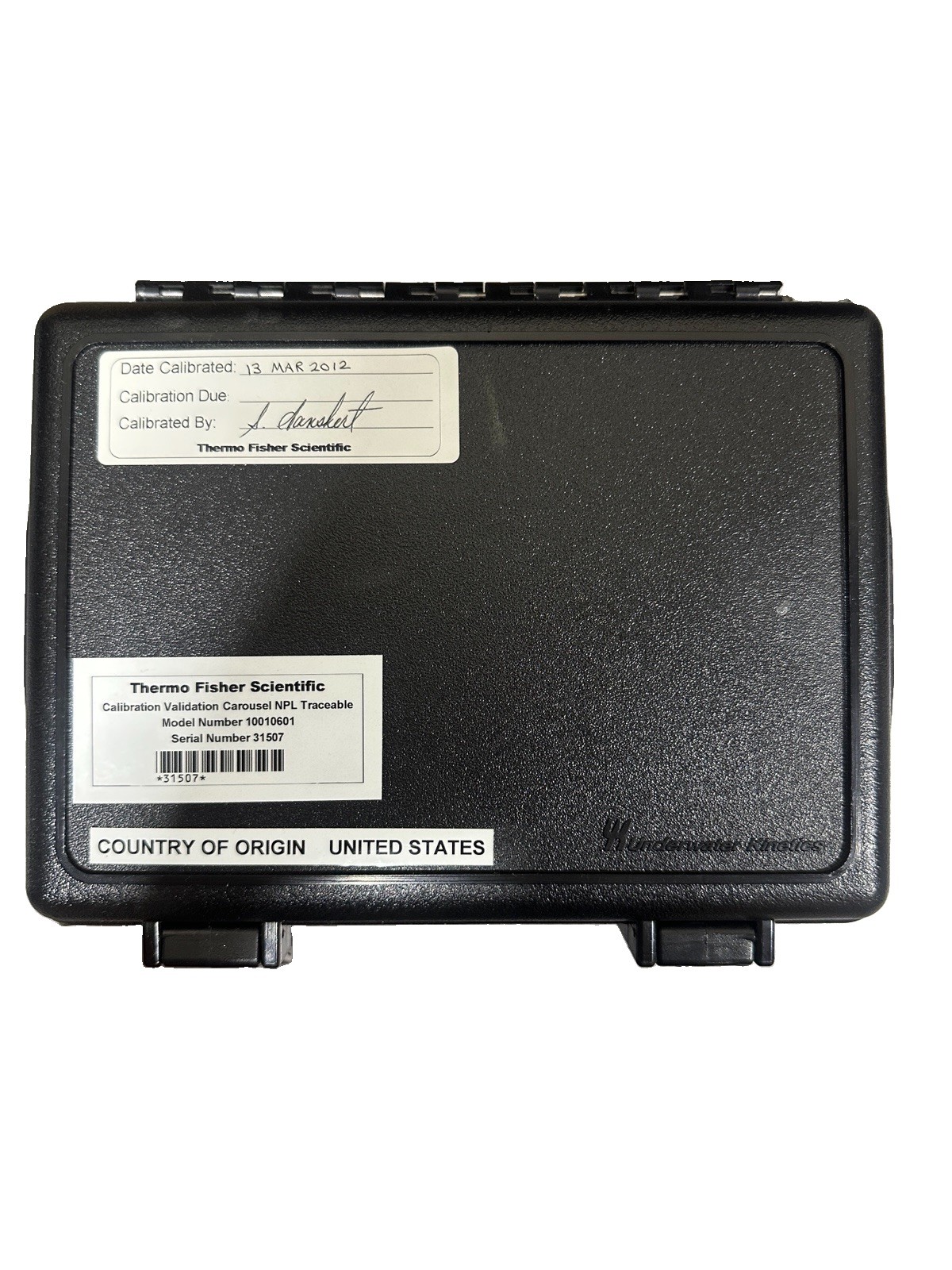 Thermo Fisher Scientific Calibration Validation Carousel Kit 10010601 Complete