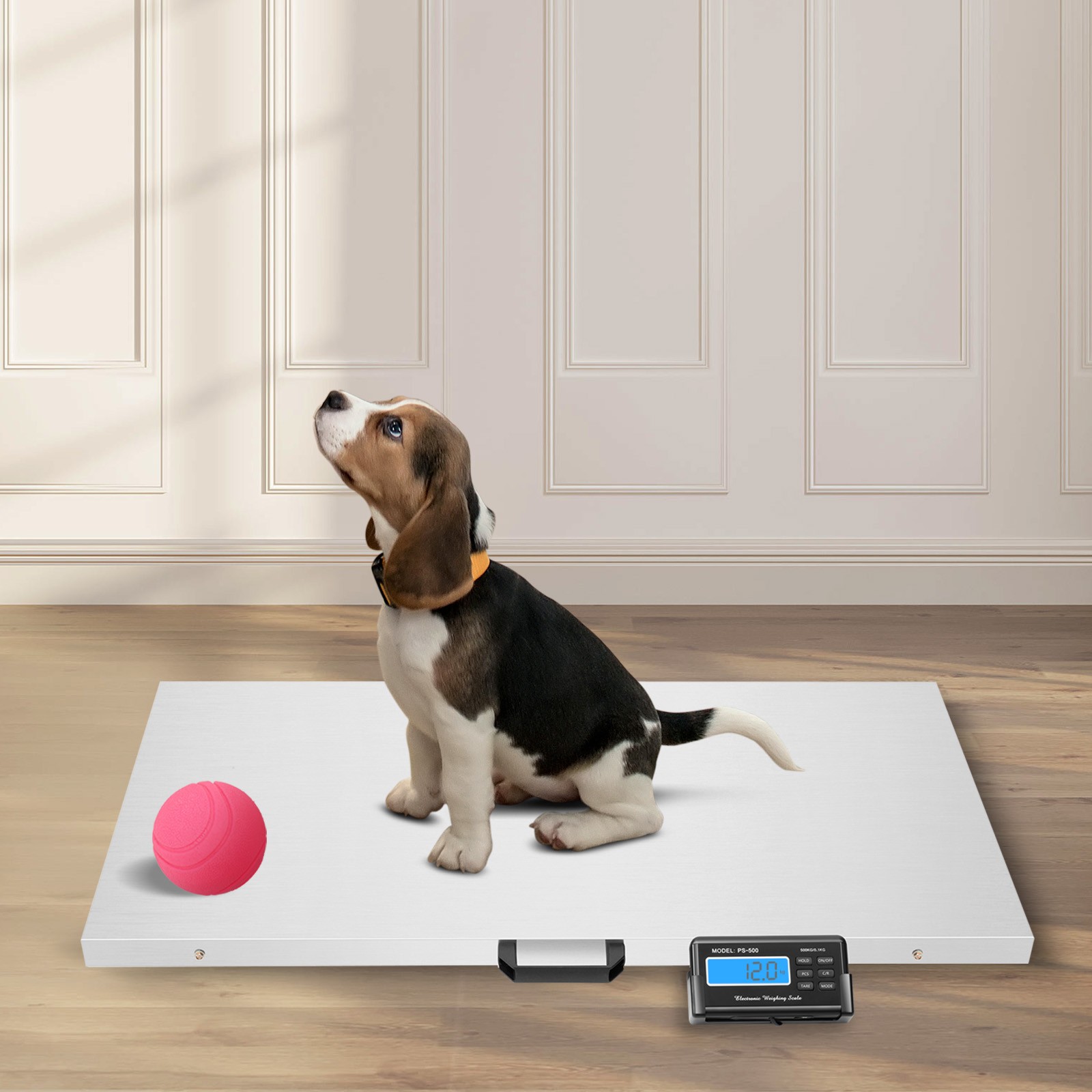 1100 Lbs Heavy Duty Digital Livestock Vet Scale Hog Pet Dog Sheep Goat Scale US