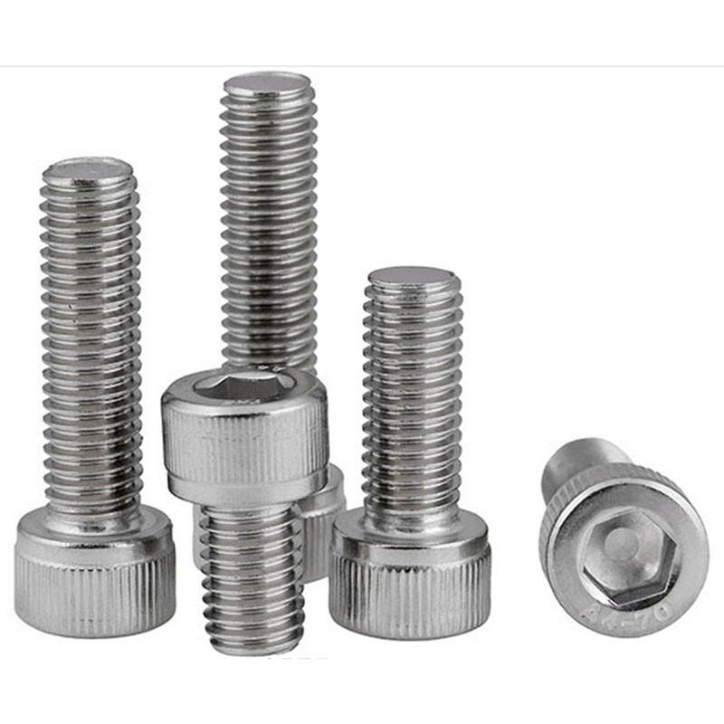 6mm / M6 x 1.0 201 stainless steel ALLEN BOLT SOCKET HEAD CAP SCREWS DIN 912