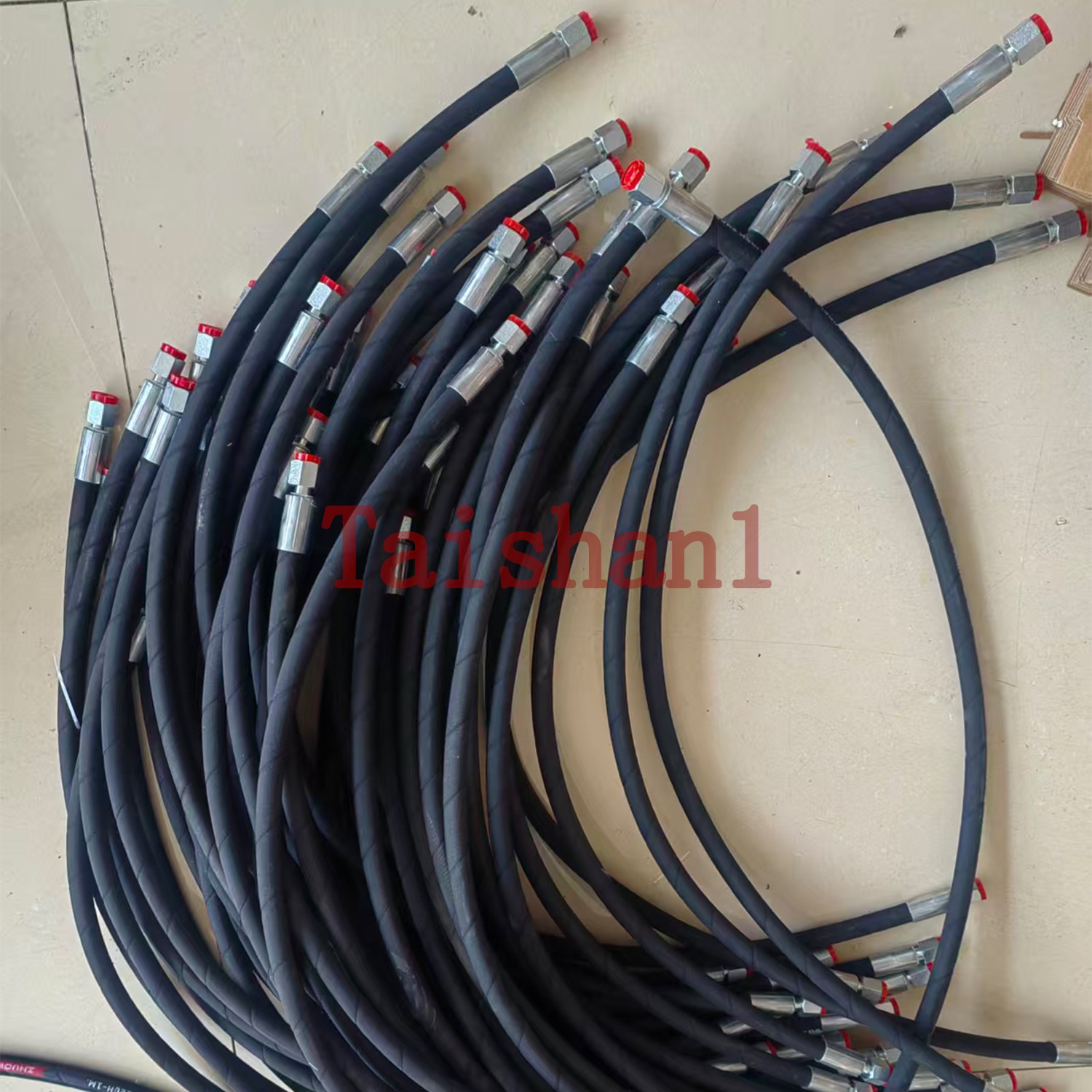 AGT Miva China Mini Excavator M14x1.5x 36″ Hydraulic Hose Both Ends Straight 2P
