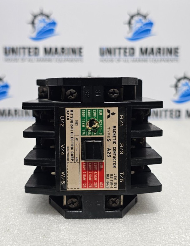 MITSUBISHI S-A25 Magnetic Contactor 200V Coil