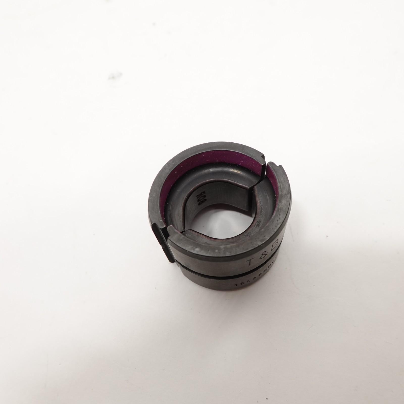 T & B 15CA80RCH PURPLE DIE CODE 80R CRIMPER DIE 4/0