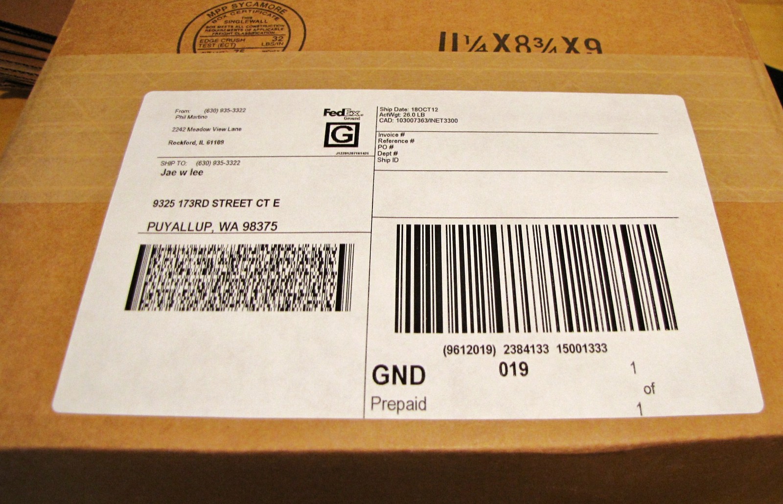 100 Rounded Corner Shipping label sheets, 2 labels per sheet , 200 Total Labels