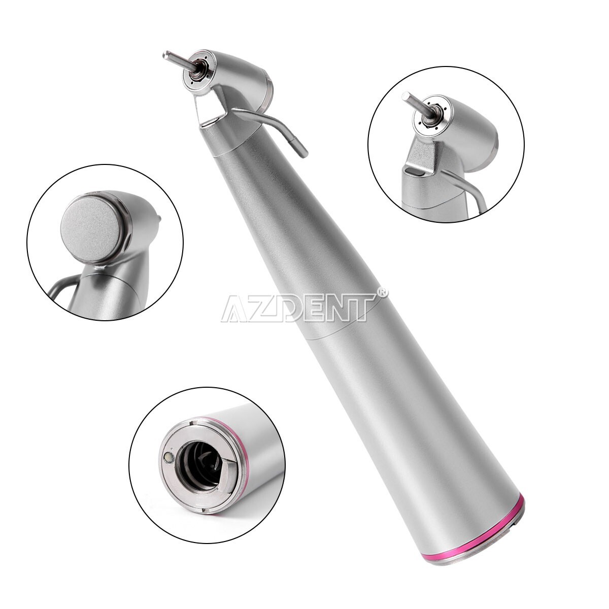 Dental 1:4.2 Increasing LED 45° Contra Angle External Spray Surgical Handpiece