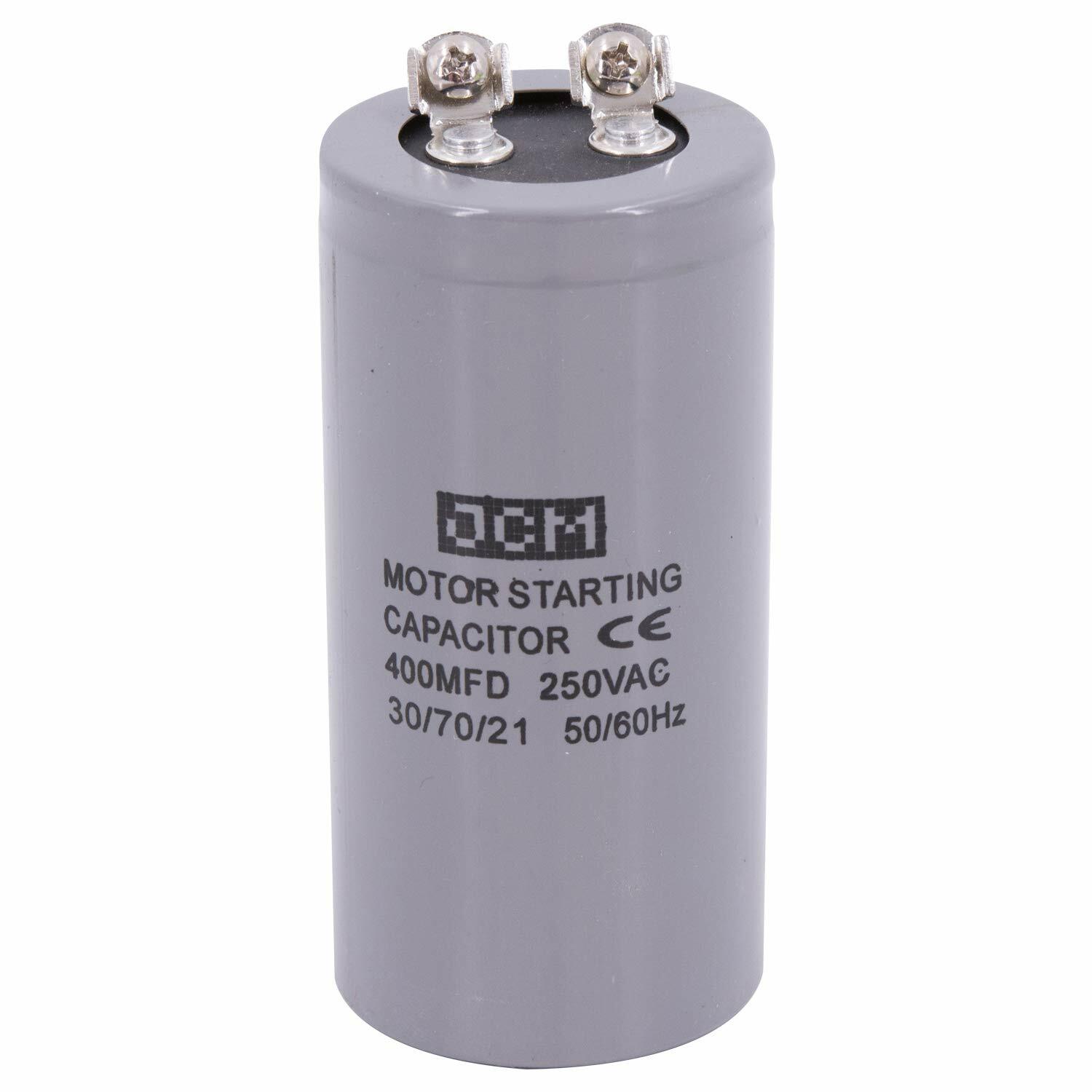 400MDF 250VAC MOTOR STARTING CAPACITOR CD60A 400uF 250 VAC Start 250V 400 MFD UF