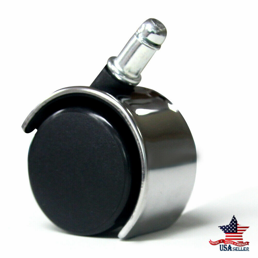 5Pcs Office Chair Caster Wheels Heavy Duty Replacement 2» for Hard Floor