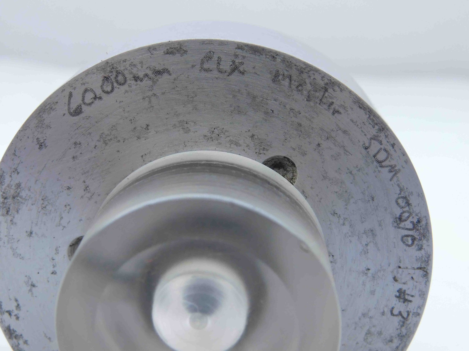 60.000 CL X METRIC MASTER SETTING DISC ONSIZE 60 mm 2.3622 60.00 PIN PLUG GAGE