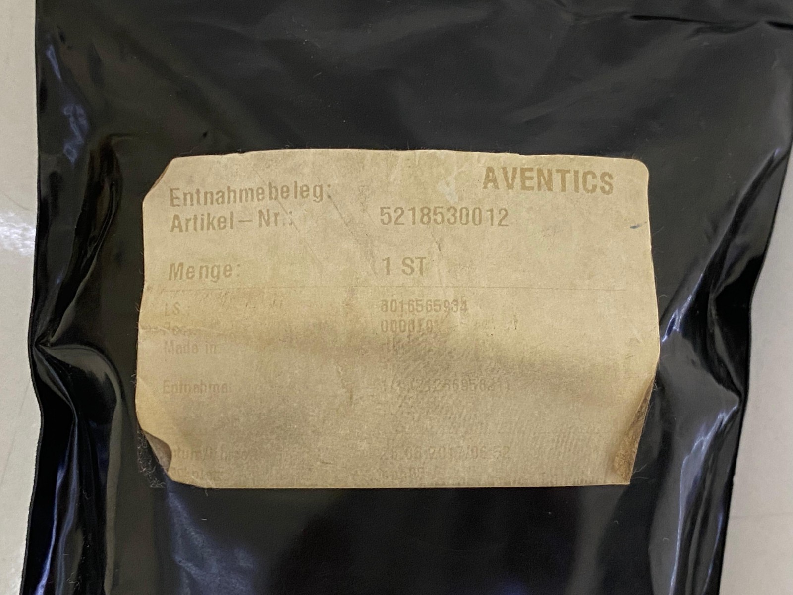 Aventics / Seal Kit / 5218530012 / 52185 052 / 521-853-001-2