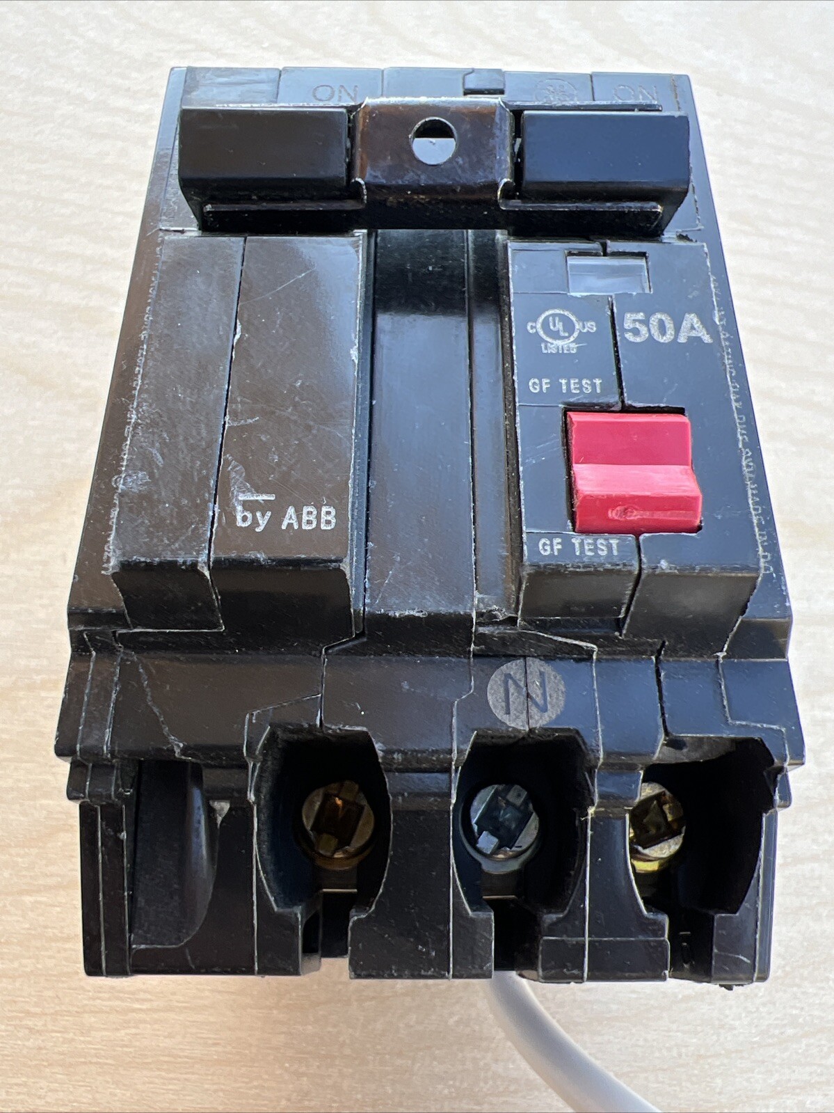 GE Ground Fault Circuit Interrupter 50A 120/240 VAC THQL2150GFT2