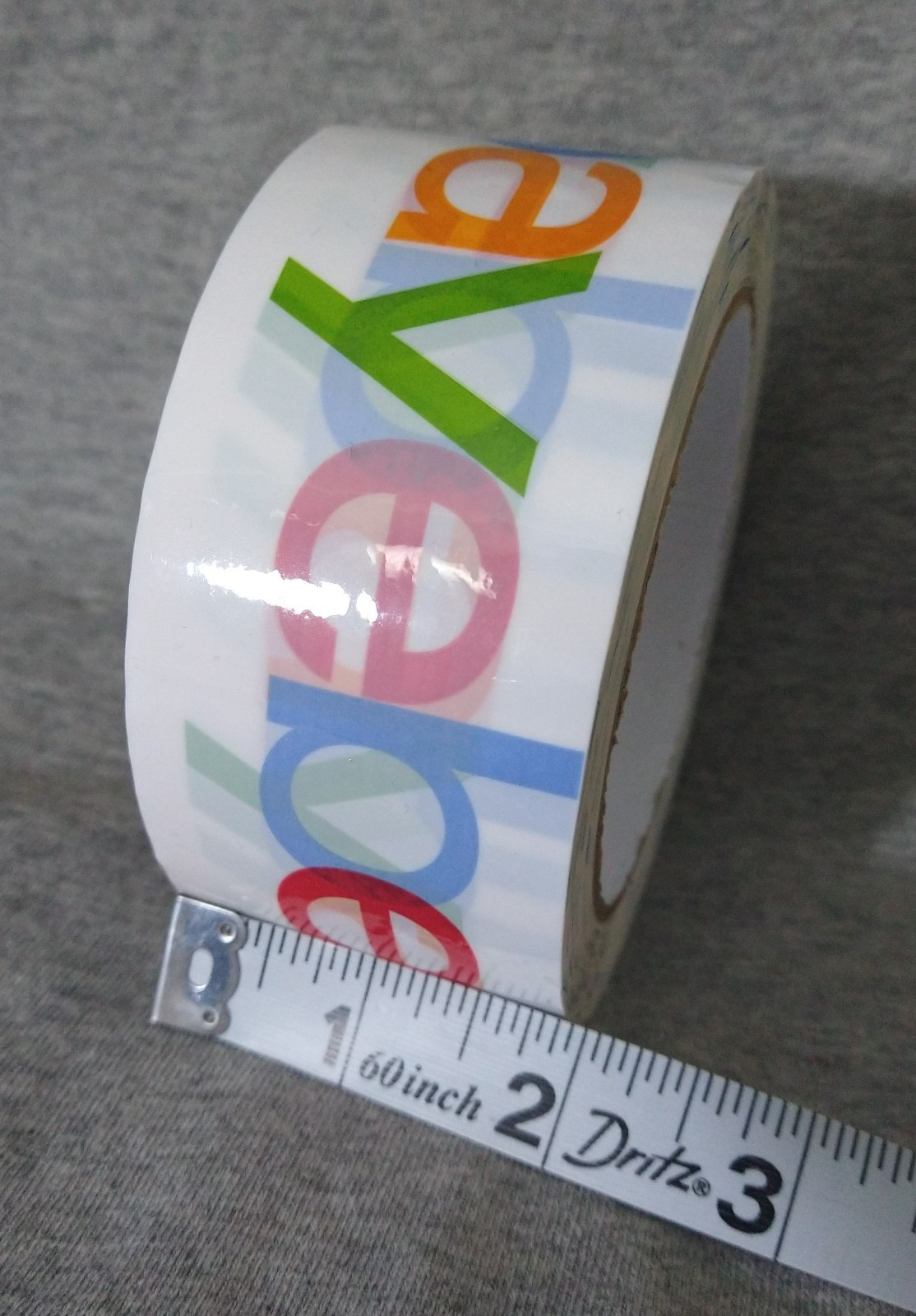 1 Roll Tape 1 7/8 (1.875) In x 75 yard Official eBay Packaging Packing Package