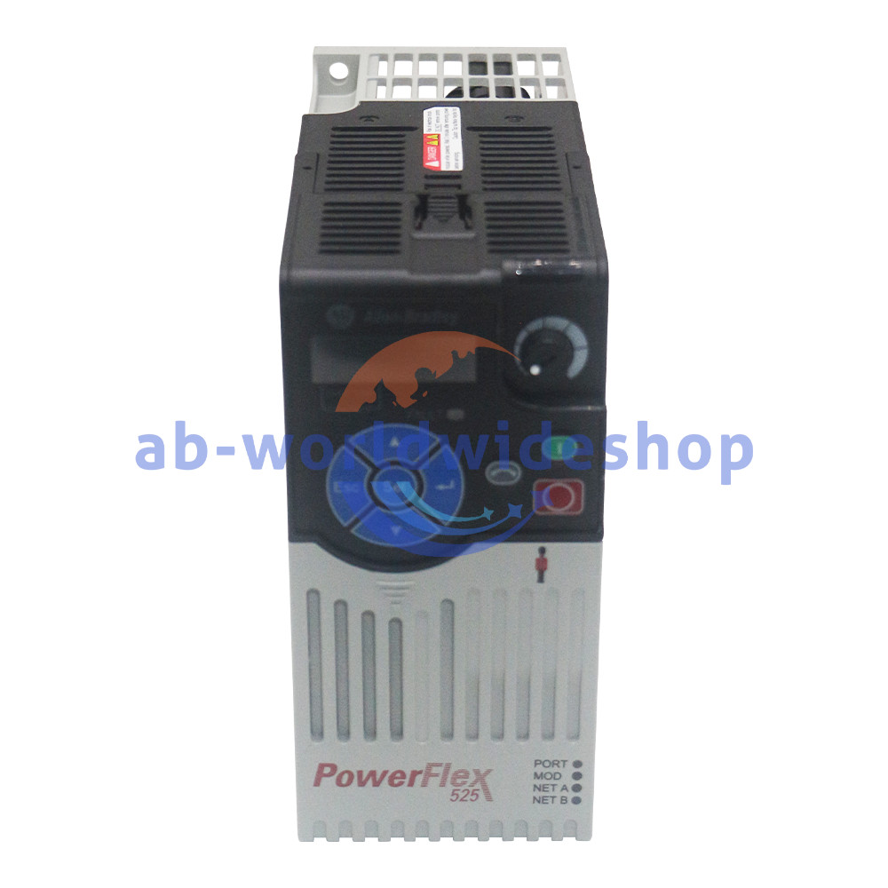 25B-V2P5N104 PowerFlex 525 0.4kW (0.5Hp) AC Drive 100% Brand New Allen Bradley