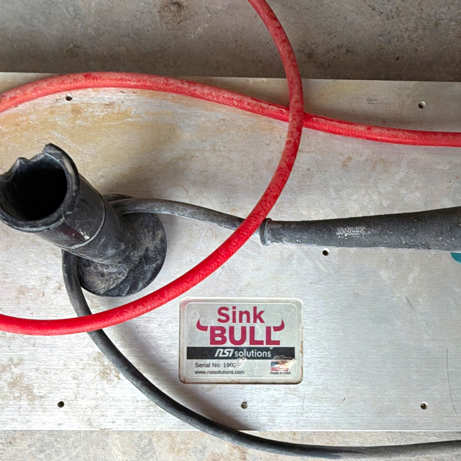 NSI Solutions Sink BULL Corded Floor Sander with Guide Plate