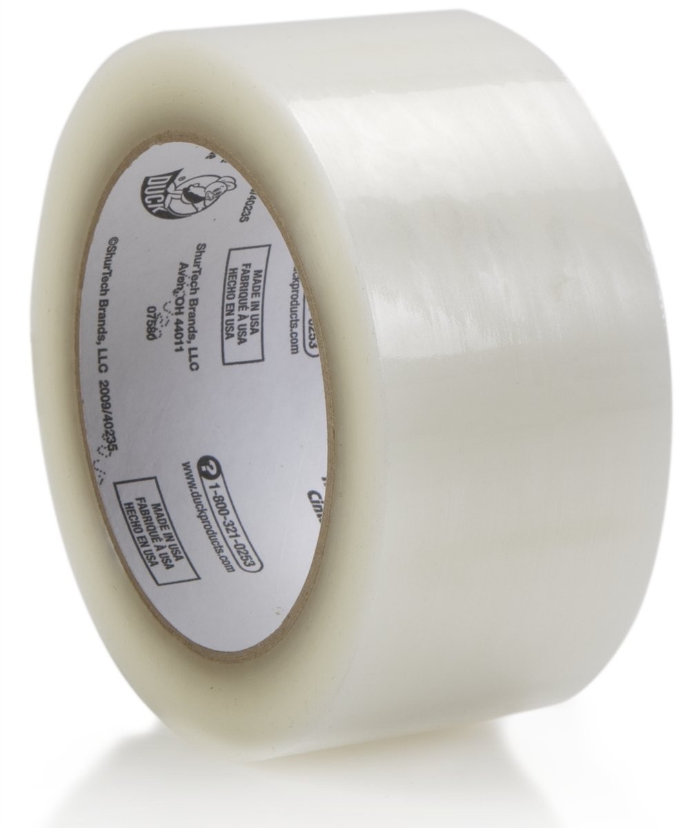 Brand Standard Packaging Tape Refills – 4 Rolls of Clear Packing Tape –