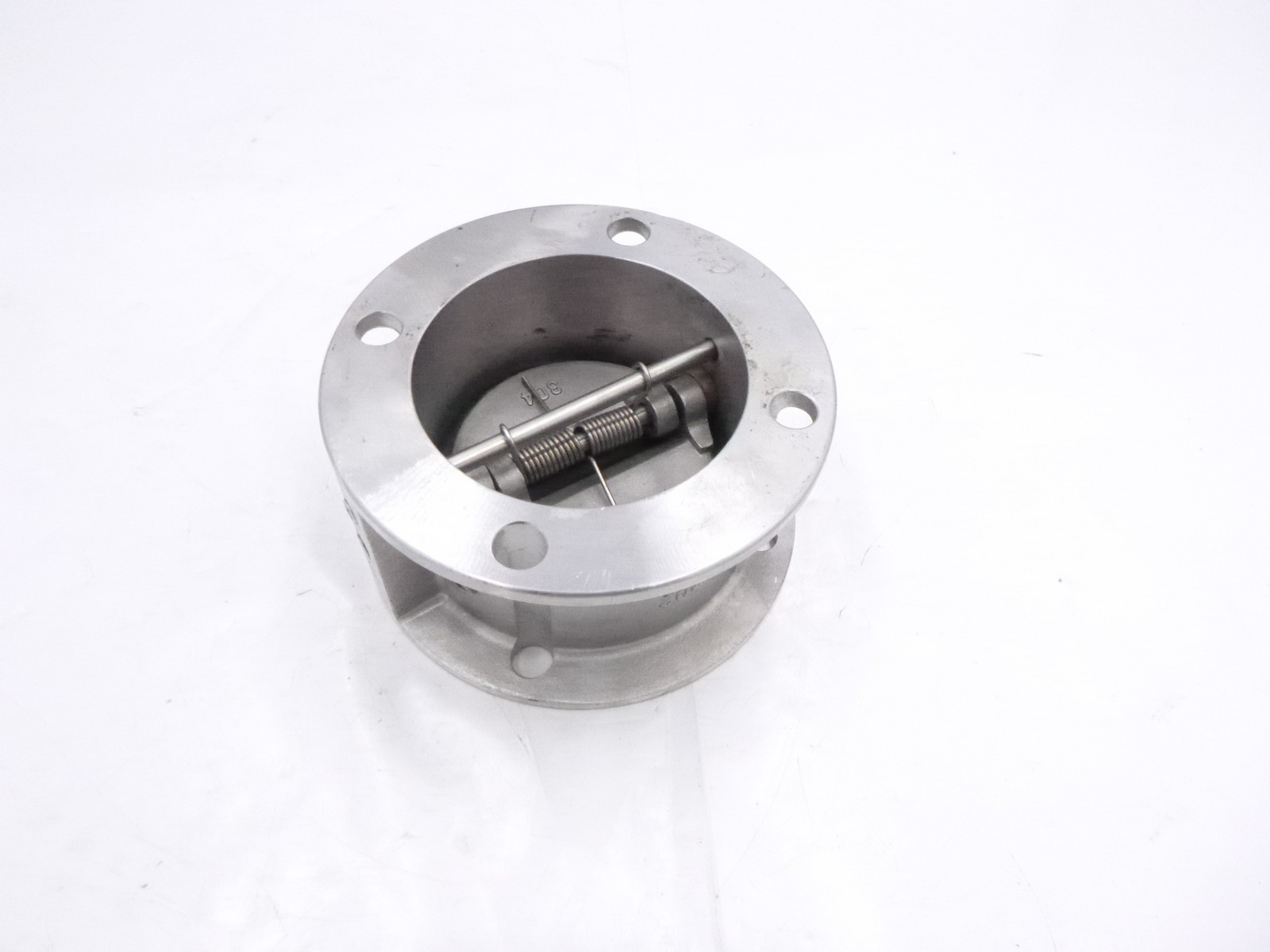 Keckley DD1F-CI-34136 Class 125 Cast Iron Double Disc Check Valve 3″ Wafer
