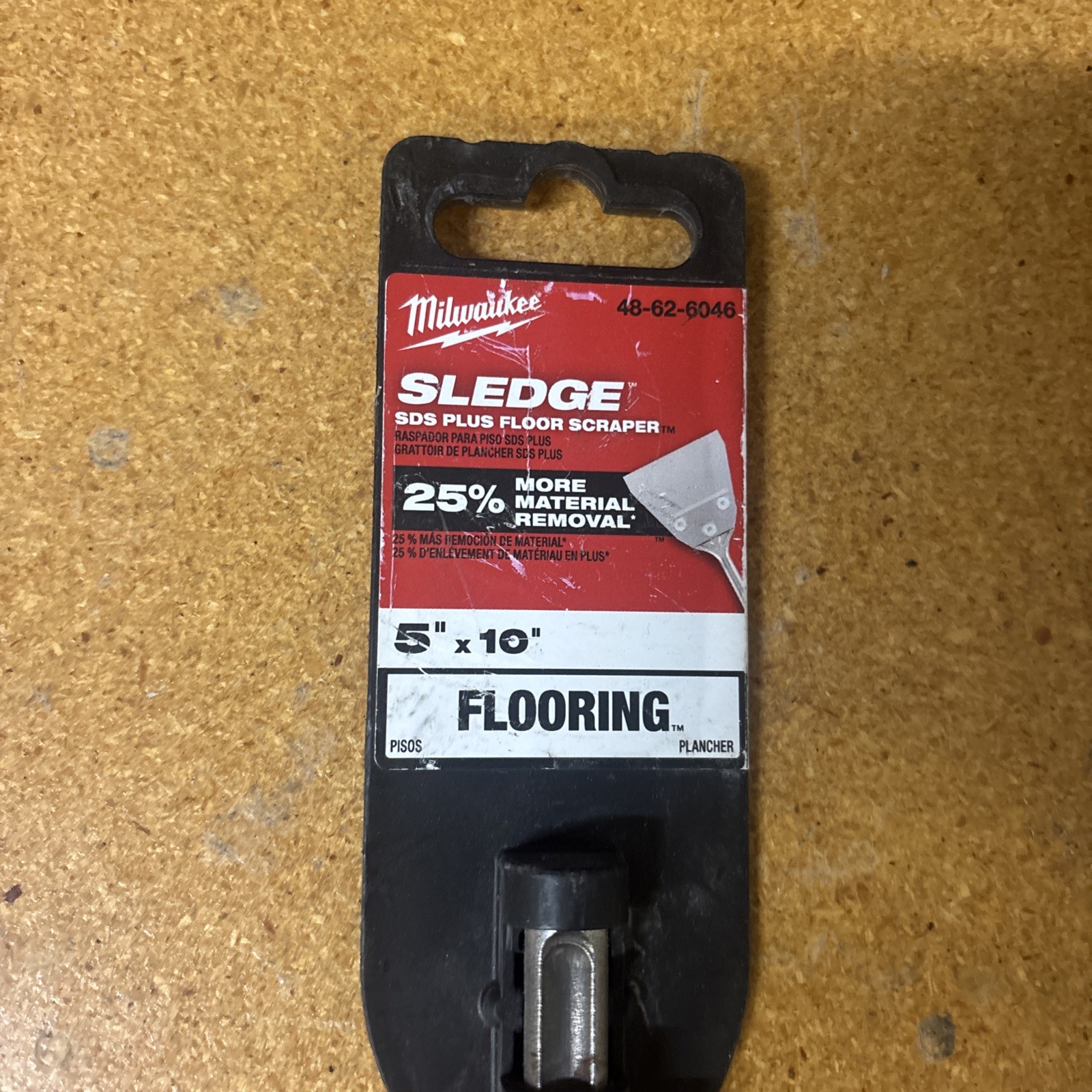 Milwaukee 48-62-6046 SDS PLUS 5” X 10” Sledge Floor Scraper #5659