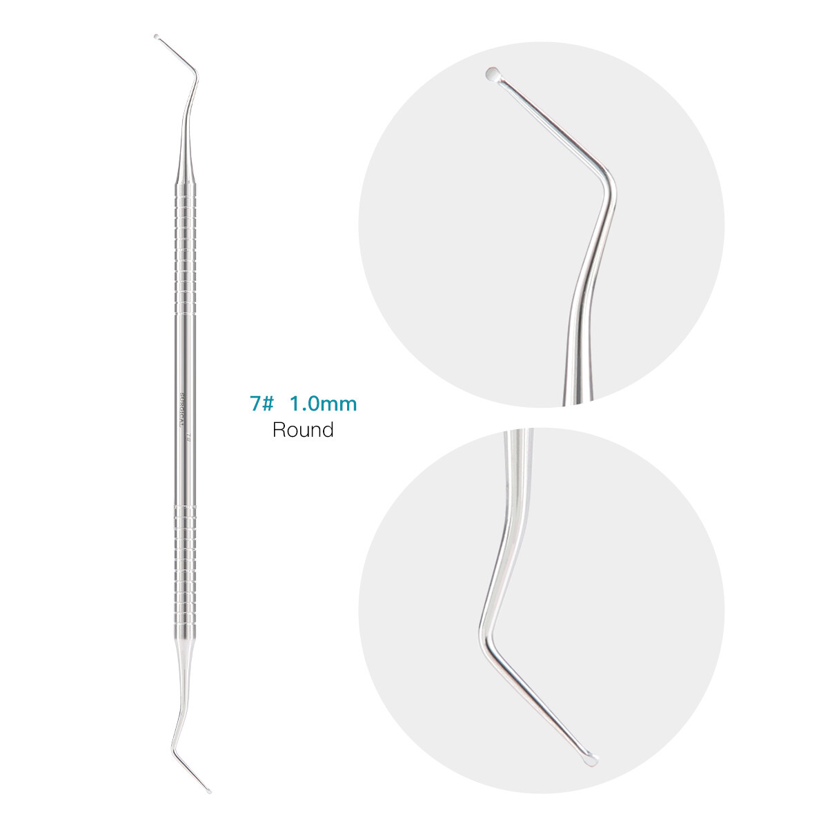 Dental Spoon Excavator Double Ended Restorative Surgical Instruments