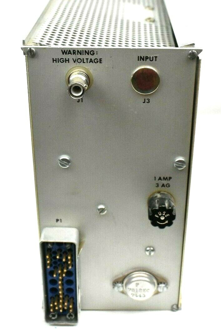 NCE Nuclear Controls Model 204 LOG Ratemeter, 120 VAC ~ 20 VA