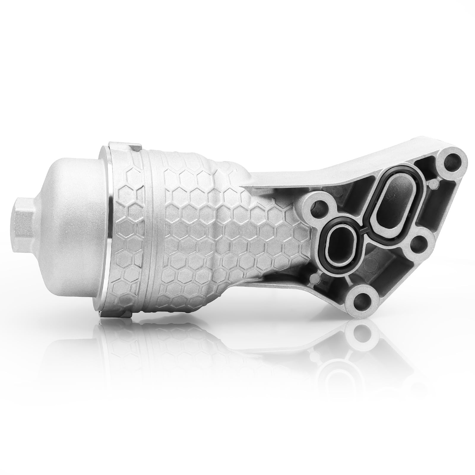 LeakProof Aluminum Oil Filter Housing Kit for Hyundai Kia Genesis Upgrade
