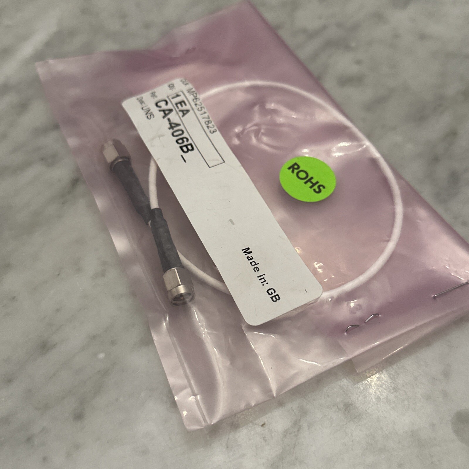 Keithley CA-406B SMA 13” SMA-SMA Male 50 Ω : 3 GHz