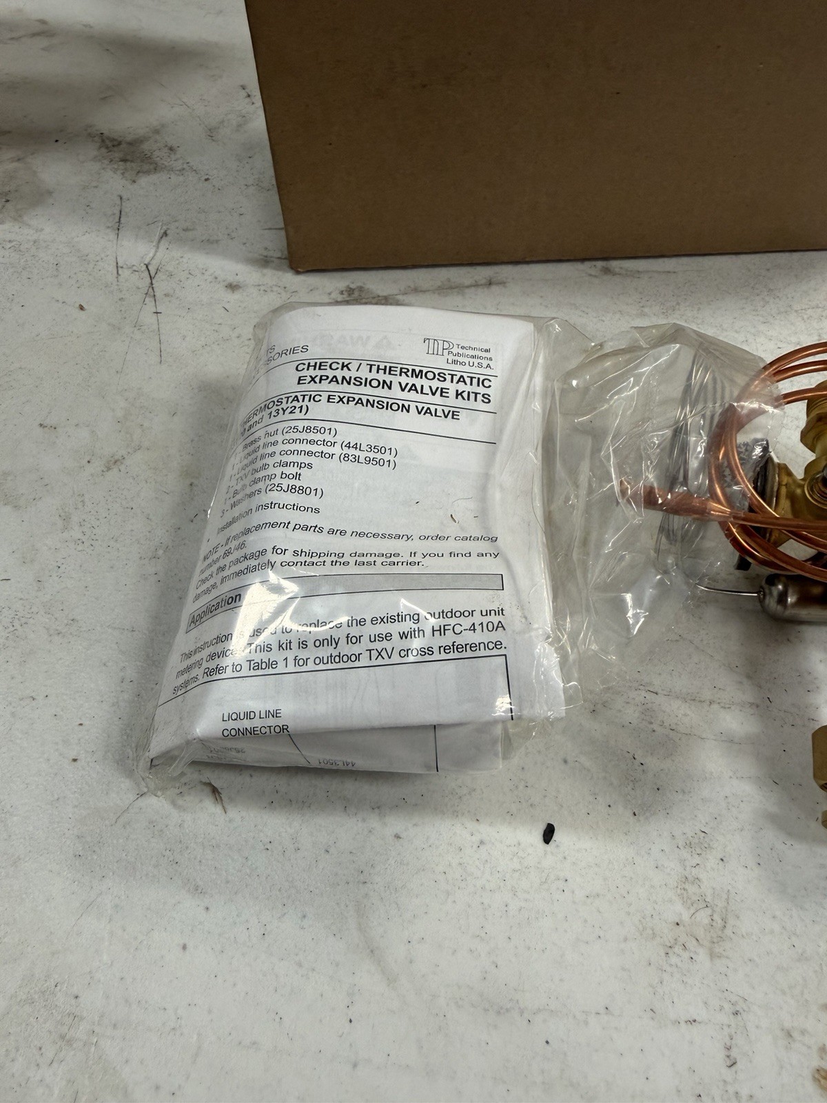 R410A TXV Valve (4 Ton), 13Y20