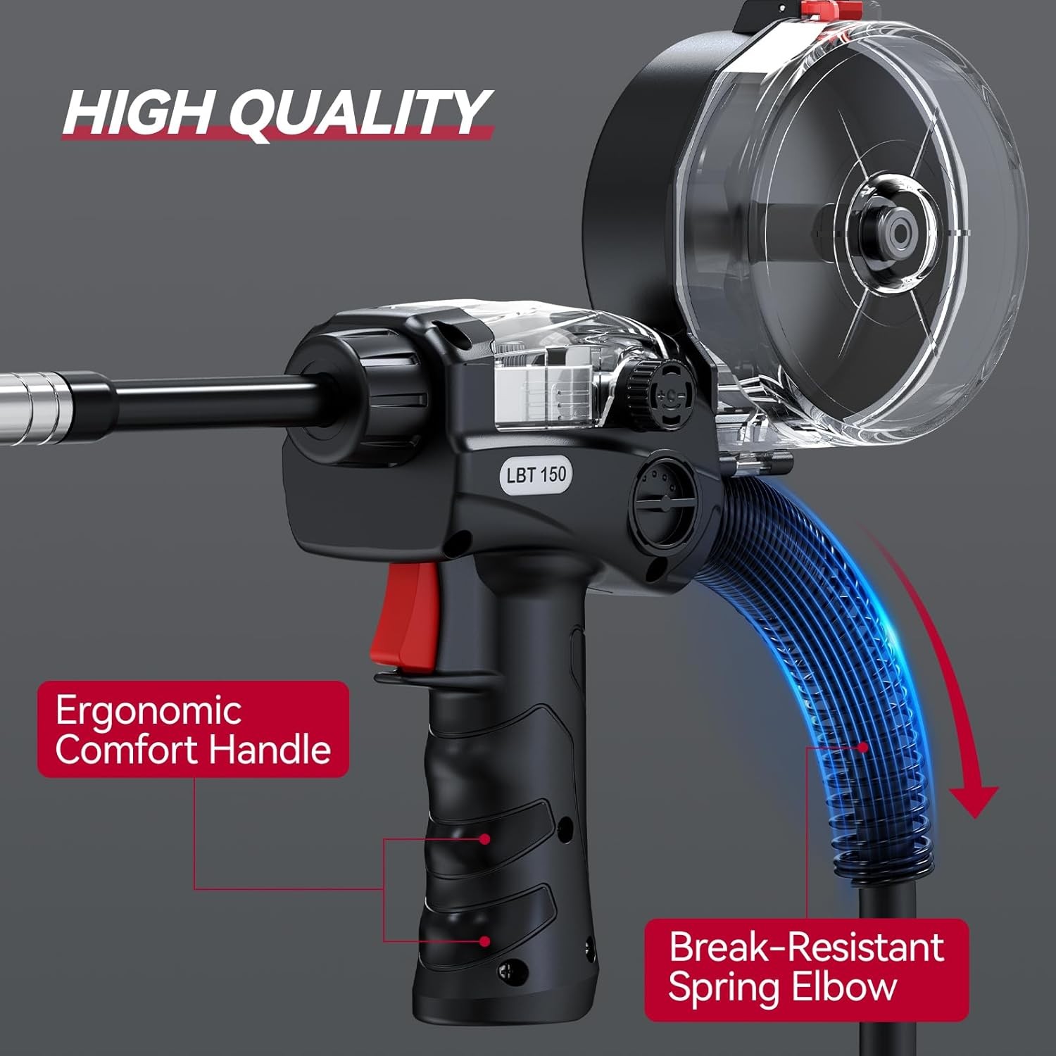 2026 ARCCAPTAIN 205A 6-in-1 MIG Welder, APP Control, 120V/240V with Spool Gun