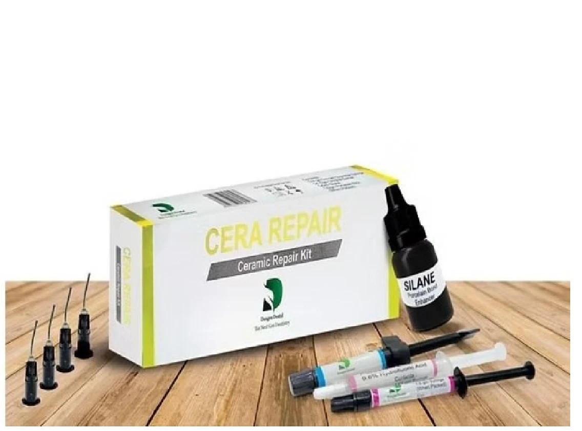 Porcelain Repair Kit Dental CERA REPAIR Complete Set ofCeramic FAST FREE SHIPING