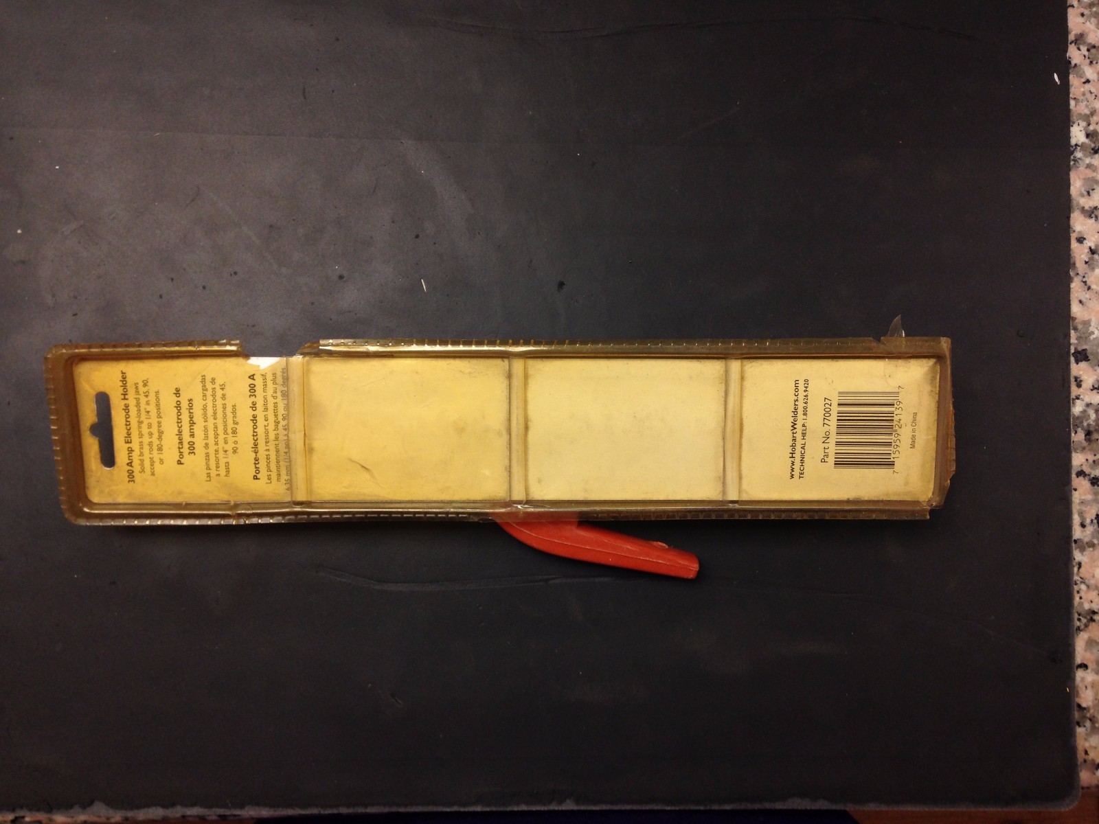 Hobart part # 770027 Welding Holder Electrode 300 Amp