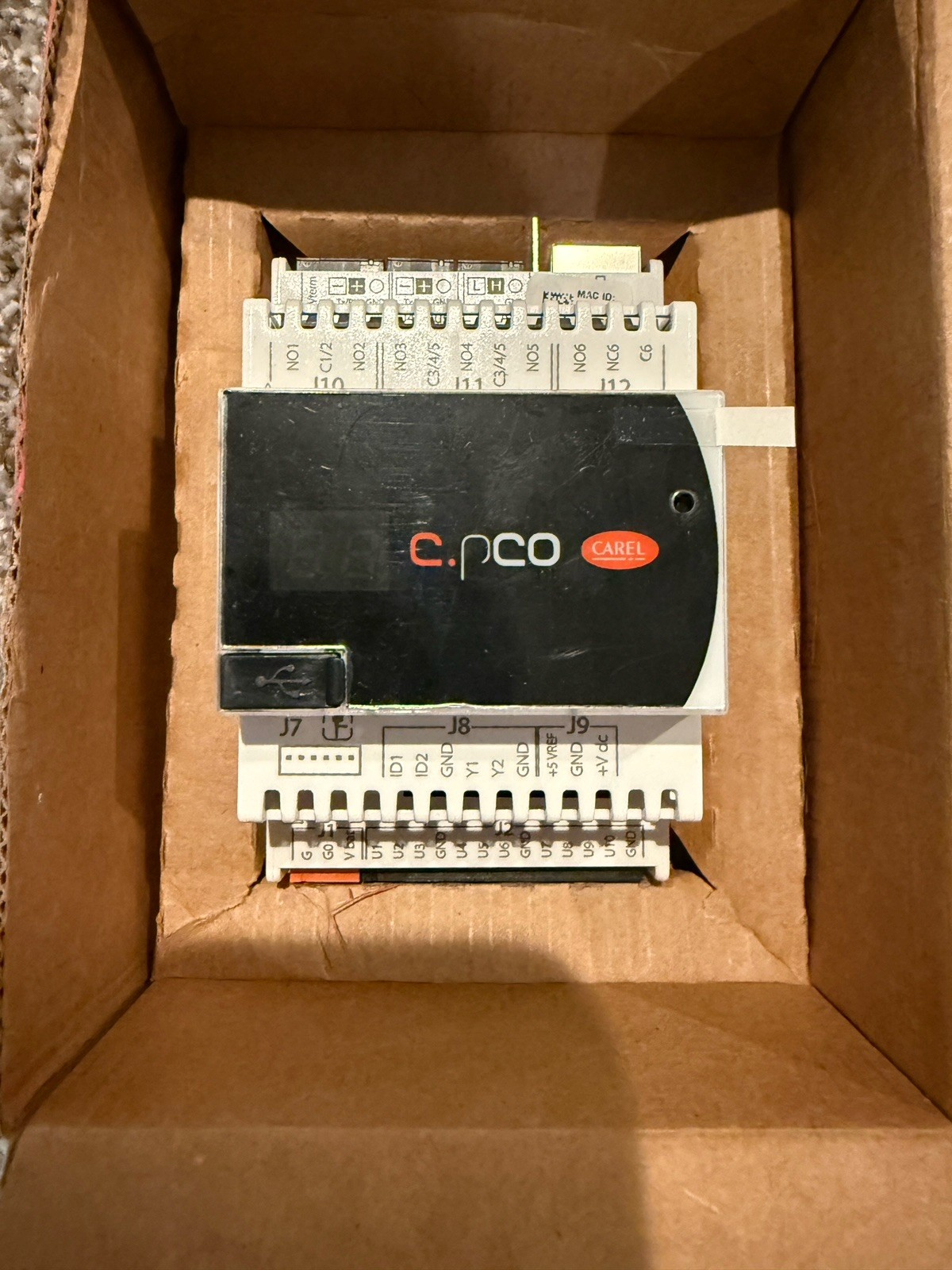 Carel P+D000UH1DLF0 C.PCO Mini Din High-End Programmable Controller NEW