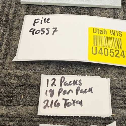 (QTY 216) Flat Soapstone for Marking Steel, Metal 1/2 in W x 4 in L