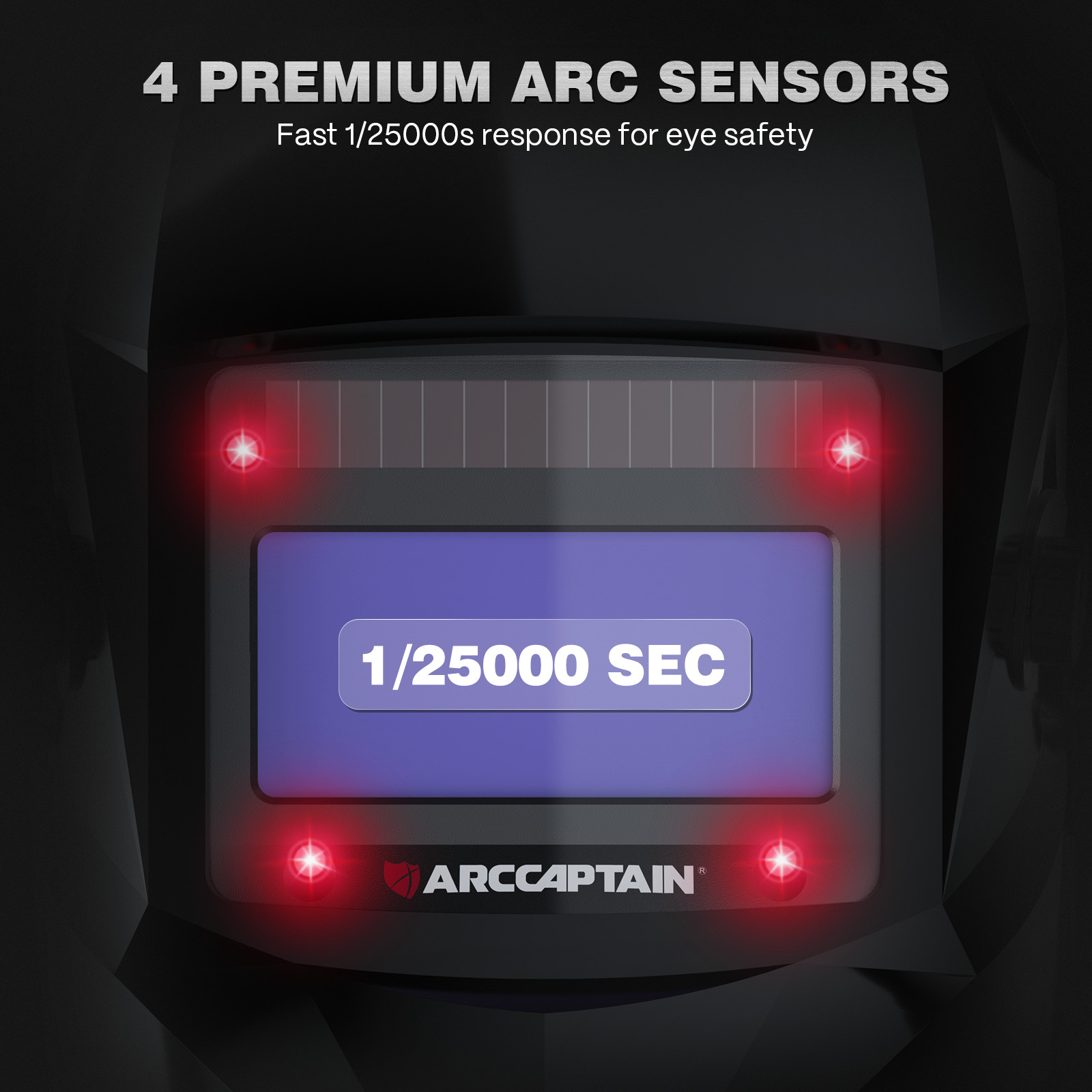 ARCCAPTAIN MIG Welder 200Amp 6 in 1 Aluminum LED Stick/Lift TIG & Welding Helmet
