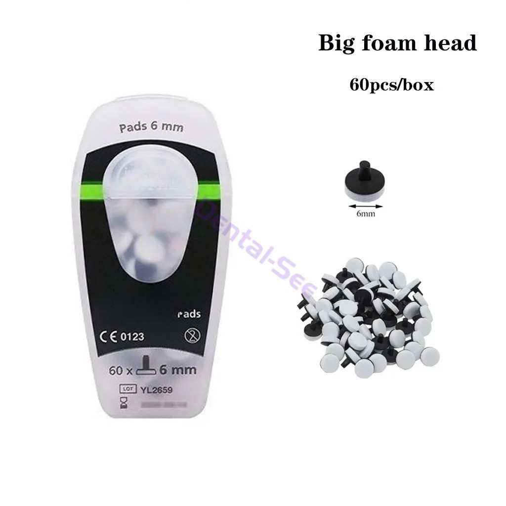 Dental Composite Resin Filling Spatula Handle OptraSculpt Foam Pads Kit Veneer