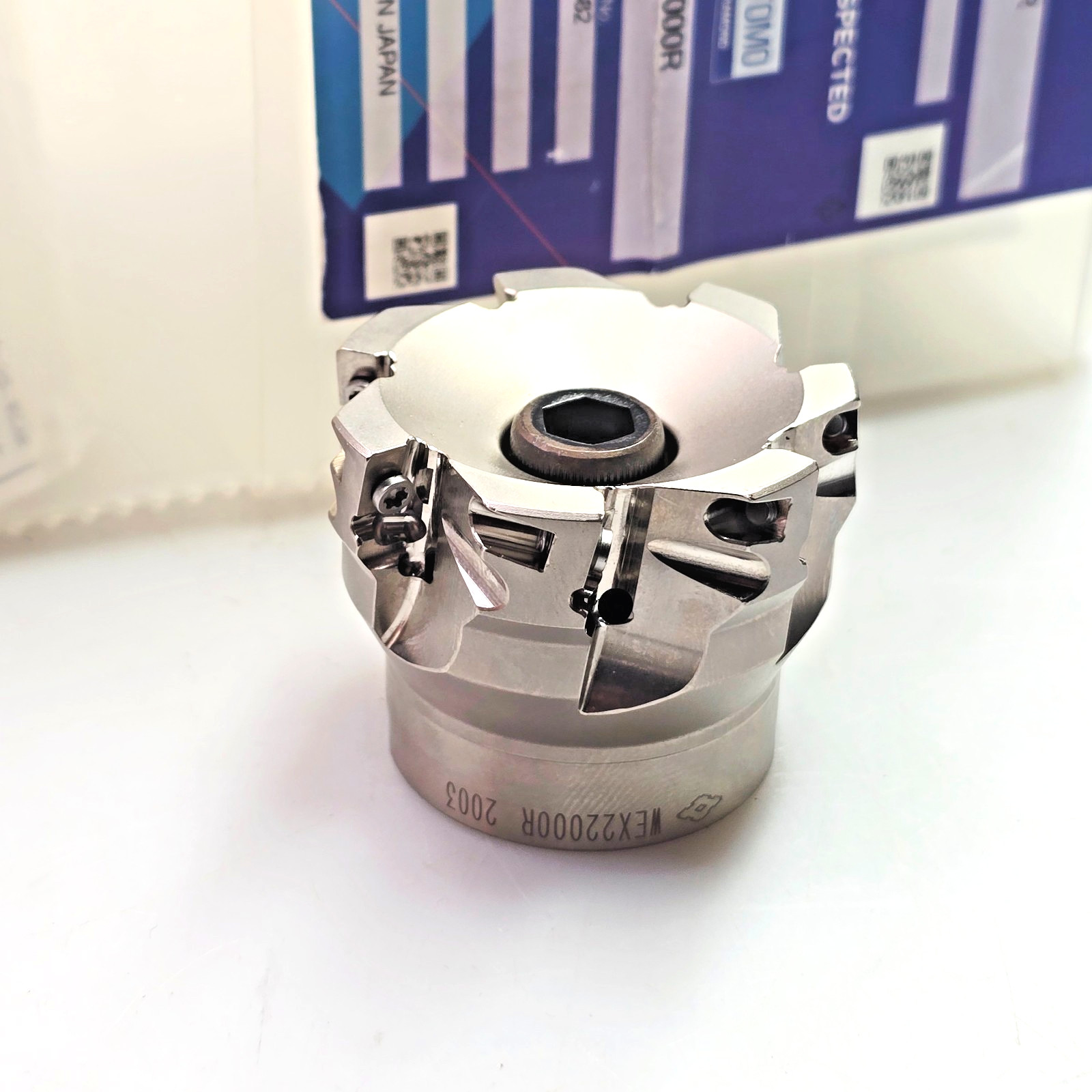 Sumitomo 2″ WEX22000R Face Mill Indexable Shoulder Milling Shell Mill Cutter