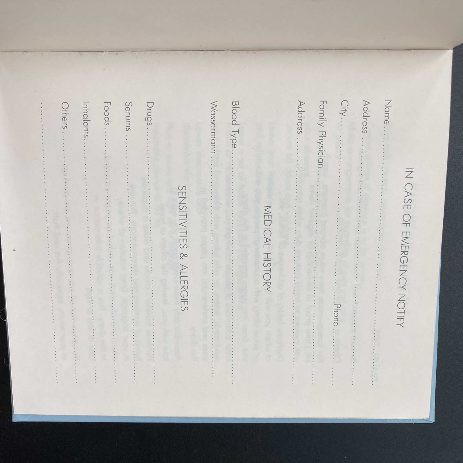 VINTAGE 1980 Hardcover Travel Journal Hallmark Blank Unused Maps