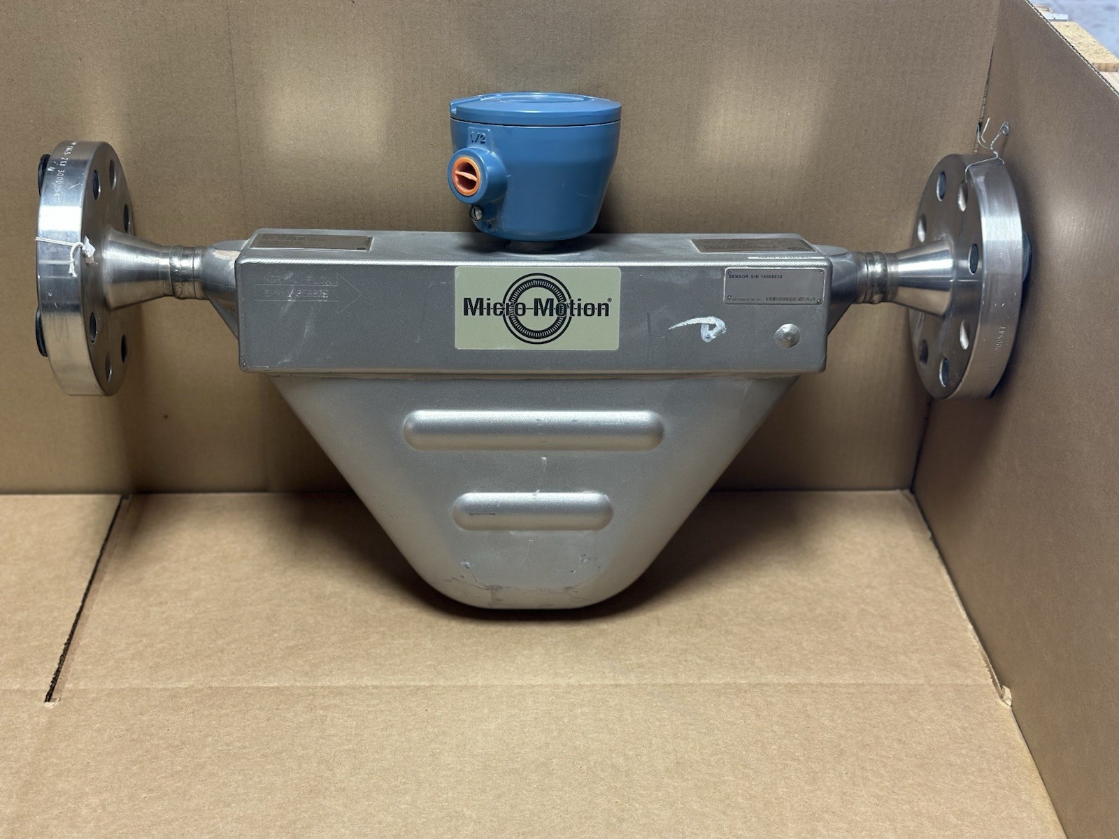 Micro Motion Emerson Mass Flow Sensor Meter Coriolis 2×1” 600 – New Units