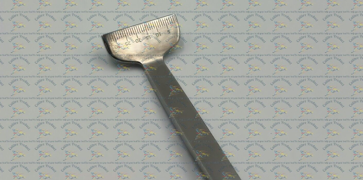 MIS Postrolateral T Handle Ruler 35mm Hip Arthroplasty Orthopedic