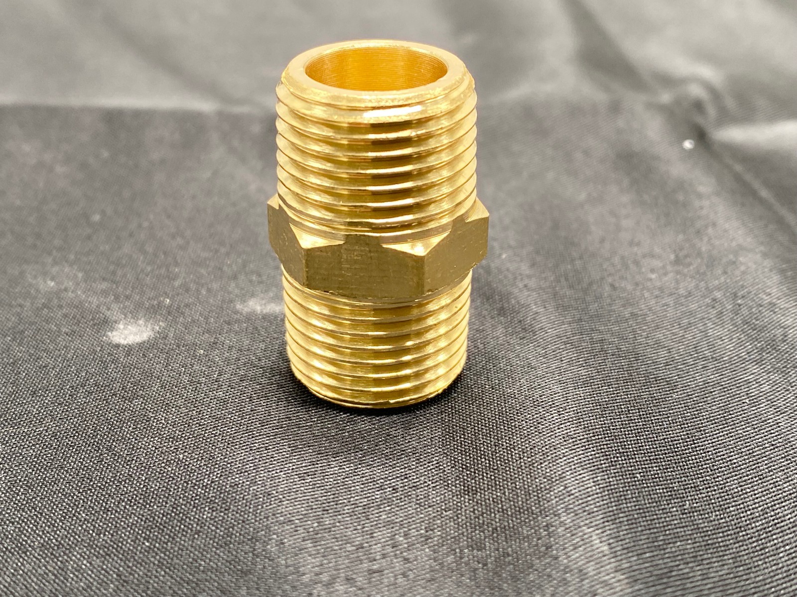 4 Pack Hex Bushing 1 Inch” NPT Nipple Pipe Fitting Brass