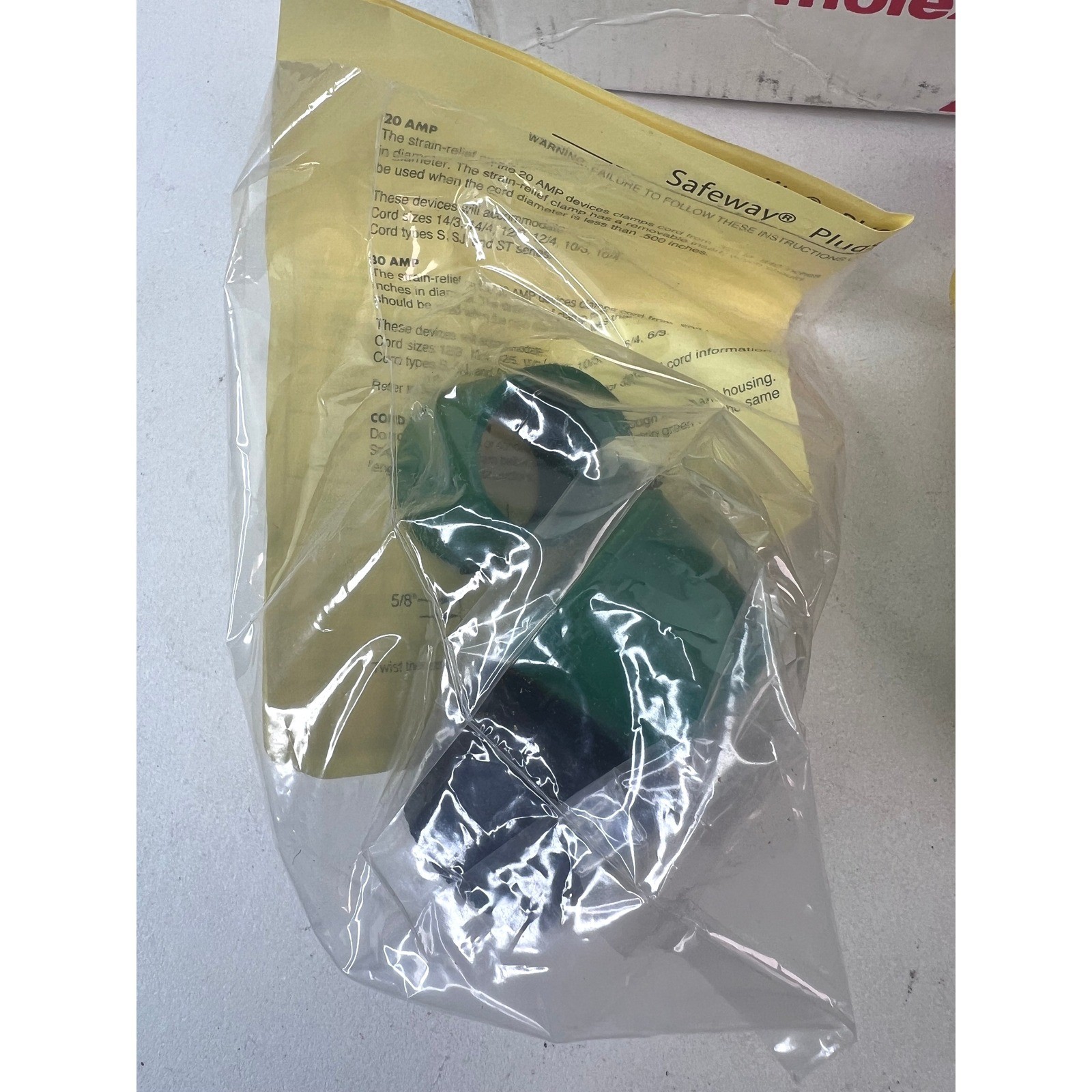 Daniel Woodhead Molex 1301470072 Watertite Plug NEMA L5-30 30A 125V Yellow