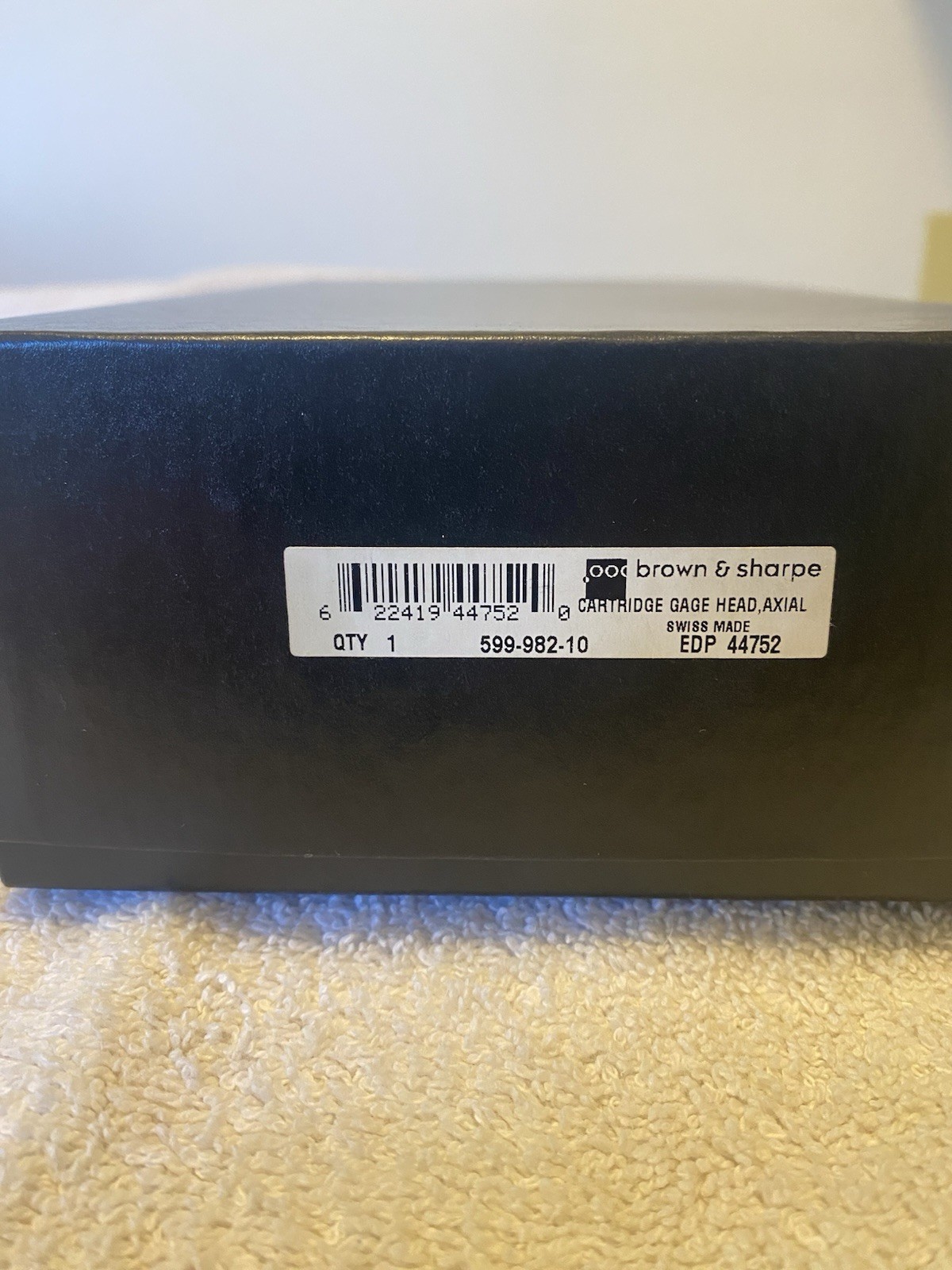 Browne & Sharpe Linear Probe 599-982-10 NIB unopened packaging.