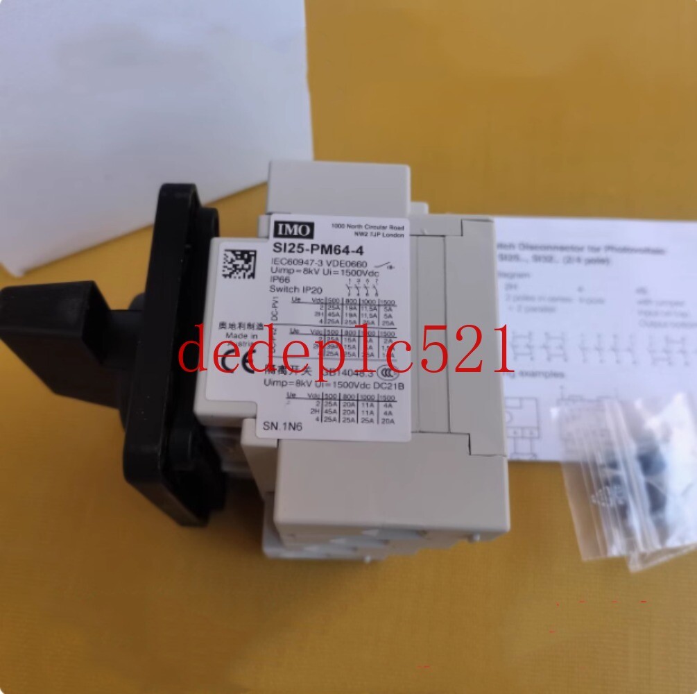 1 PCS NEW IMO isolation switch SI25-PM64-4